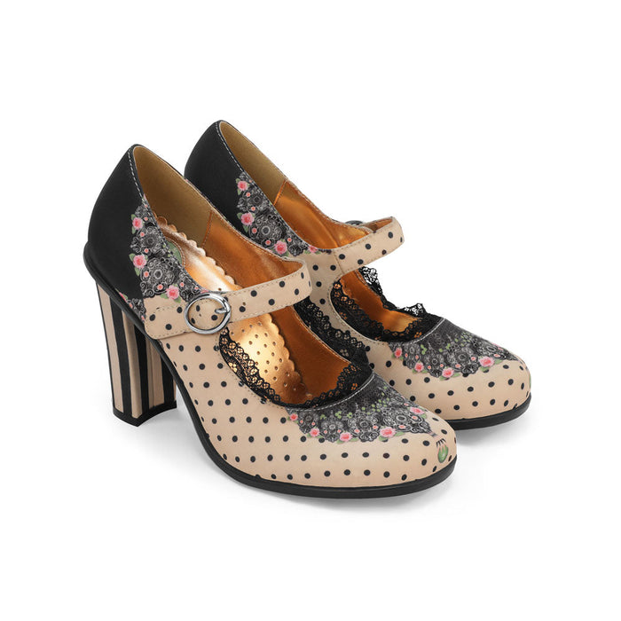 Chocolaticas® Rombo Rabbit Women's Mary Jane Flat Shoes – Hot Chocolate  Design